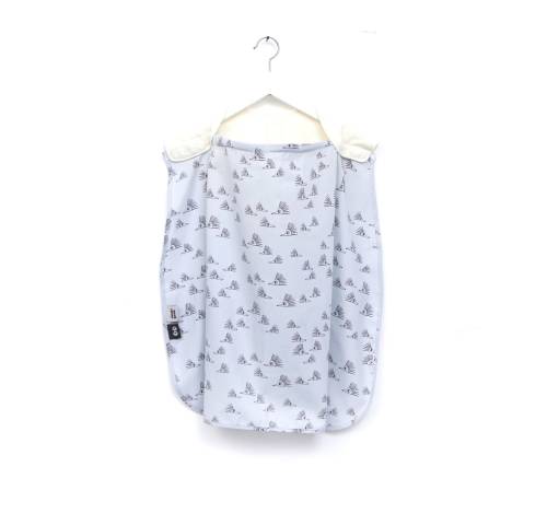 SIMPLY GOOD Nursing Cover Duo - Grey Hedghog